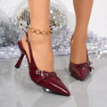 Pointed toe high heels LL